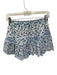 Loveshackfancy Size XS Blue & Pink Cotton Elastic Waist Flowers Mini Skirt Blue & Pink / XS