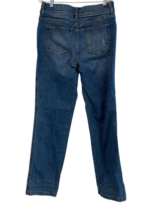 Spanx Size M Medium light wash Cotton Blend High Waist Back Pocket Jeans Medium light wash / M