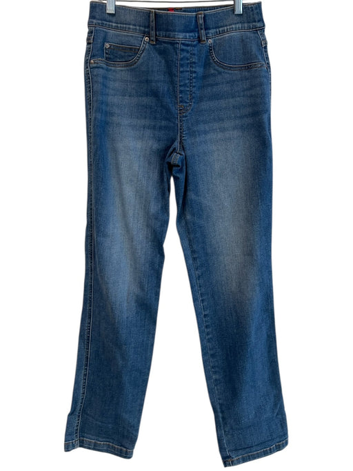 Spanx Size M Medium light wash Cotton Blend High Waist Back Pocket Jeans Medium light wash / M