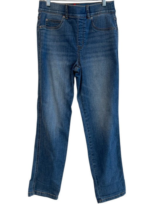 Spanx Size M Medium light wash Cotton Blend High Waist Back Pocket Jeans Medium light wash / M
