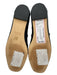 Stuart Weitzman Shoe Size 8 Black, Silver & Clear Leather Rhinestone Studs Flats Black, Silver & Clear / 8