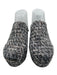 Chocolat Blu Shoe Size 8.5 Black, White & Gray textile upper Tweed Mules Black, White & Gray / 8.5