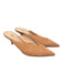 Schutz Shoe Size 9B Beige Suede Pointed Toe Kitten Heel Slip On Shoes Beige / 9B
