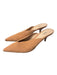 Schutz Shoe Size 9B Beige Suede Pointed Toe Kitten Heel Slip On Shoes Beige / 9B