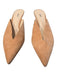 Schutz Shoe Size 9B Beige Suede Pointed Toe Kitten Heel Slip On Shoes Beige / 9B