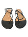 Bernardo Shoe Size 10 Black Leather Sandal Ankle Strap Man Made Shoes Black / 10