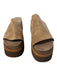 Naked Feet Shoe Size 8 1/2 Brown Leather Upper Platform Slip On Shoes Brown / 8 1/2