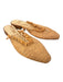 Sam Edelman Shoe Size 8 1/2 Orange & Beige Leather & Tweed Woven Flat Shoes Orange & Beige / 8 1/2