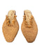 Sam Edelman Shoe Size 8 1/2 Orange & Beige Leather & Tweed Woven Flat Shoes Orange & Beige / 8 1/2