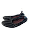 Tory Burch Shoe Size 10 Black Leather Flat Logo Almond Toe Shoes Black / 10