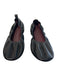 Tory Burch Shoe Size 10 Black Leather Flat Logo Almond Toe Shoes Black / 10