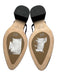 Eileen Fisher Shoe Size 9 Black Leather Upper Suede Almond Toe Pump Slingbacks Black / 9