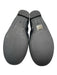 Tory Burch Shoe Size 7 Black Leather Upper Criss Cross Logo Detail Flats Black / 7