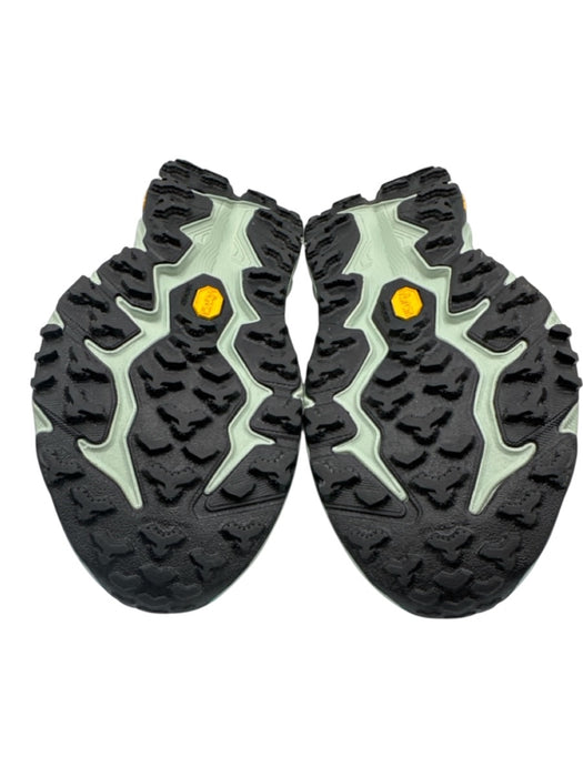 Hoka Shoe Size 11 Black, Teal & Yellow Synthetic Upper Mesh Athletic Sneakers Black, Teal & Yellow / 11