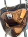 Hobo Grey Leather Square Magnetic Close Crossbody Bag Grey / M