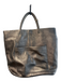 Hobo Grey Leather Square Magnetic Close Crossbody Bag Grey / M