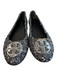 Tory Burch Shoe Size 9 Grey & Silver Leather Upper Round Toe Round Toe Shoes Grey & Silver / 9