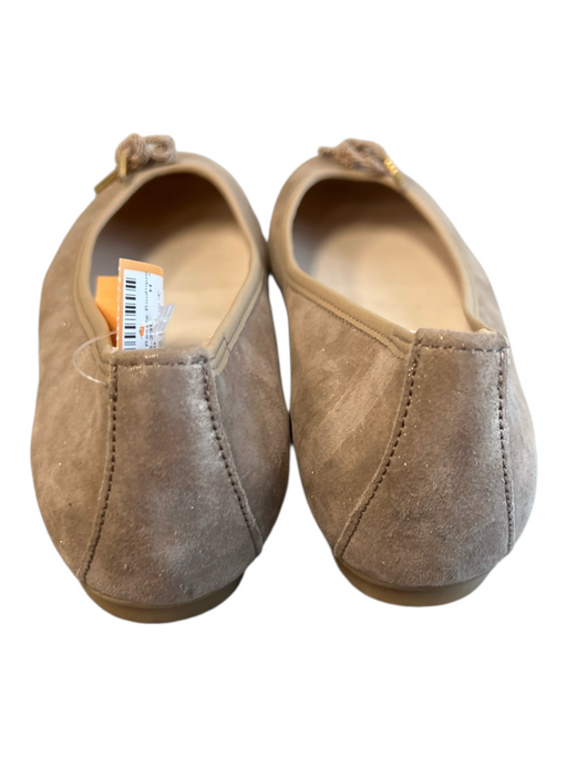 Paul Green Shoe Size 6 Beige Leather Upper Round Toe Sparkly Interior Flat Shoes Beige / 6