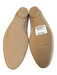 Paul Green Shoe Size 6 Beige Leather Upper Round Toe Sparkly Interior Flat Shoes Beige / 6