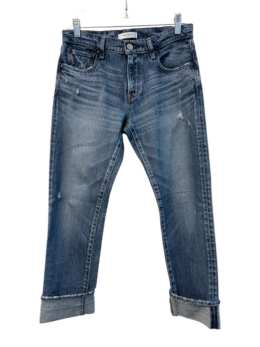 Moussy Vintage Size 25 Blue Cotton & Spandex Stretch Denim Medium Wash Jeans Blue / 25