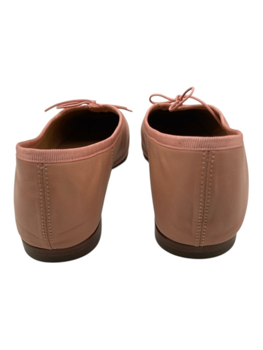Mansur Gavriel Shoe Size 37 Pink Leather Square Toe Bow Detail ballet Flats Pink / 37