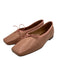 Mansur Gavriel Shoe Size 37 Pink Leather Square Toe Bow Detail ballet Flats Pink / 37