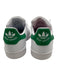 Adidas Shoe Size 4 White & Green Leather Low Top lace up Sneakers White & Green / 4