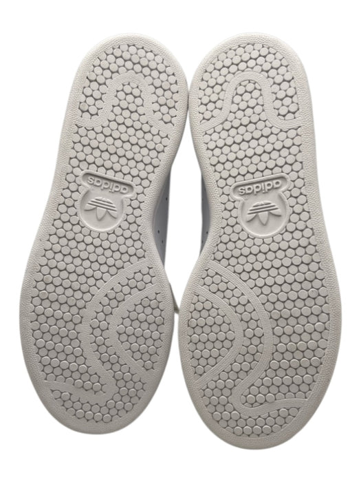 Adidas Shoe Size 4 White & Green Leather Low Top lace up Sneakers White & Green / 4