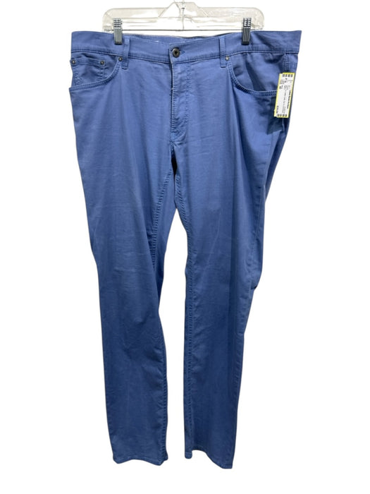 Brax Size 40 Blue Cotton Solid Zip Fly Men's Pants Blue / 40