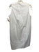 COS Size 10 White Sleeveless Back Zip Pockets Inverted pleat Dress White / 10
