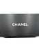 Chanel Shoe Size 39.5 Charcoal Gray & Black Leather Low Top Box Inc. Sneakers Charcoal Gray & Black / 39.5