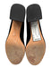 French Sole NY / FS/NY Shoe Size 6 Black textile upper Velvet Round Toe Pumps Black / 6