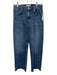 Agolde Size 26 Medium Wash Cotton Blend Denim High Rise Button & Zip Fly Jeans Medium Wash / 26