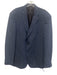 Billy Reid Blue Cotton Blend Solid 2 Button Men's Blazer Blue / 44r
