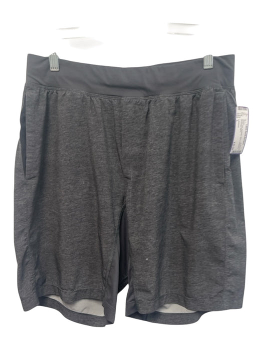 Lululemon AS IS Size L Gray Synthetic Micro Athleisure Men's Shorts Gray / L
