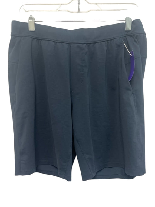Lululemon Size Est L Blue Synthetic Solid Athletic Men's Shorts Blue / Est L
