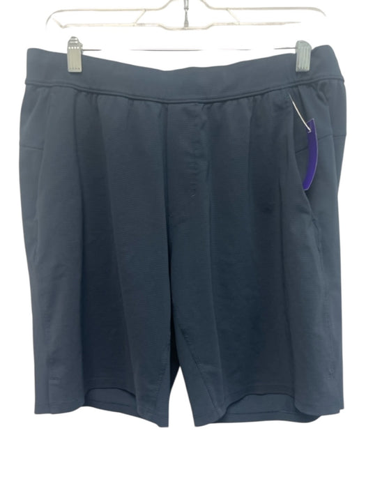 Lululemon Size Est L Blue Synthetic Solid Athletic Men's Shorts Blue / Est L