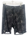 Lululemon Size Est L Black & White Synthetic Camo Athletic Waist Tie Shorts Black & White / Est L