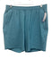 Lululemon Size L Light Blue & Blue Print Synthetic Abstract Athletic Shorts Light Blue & Blue Print / L