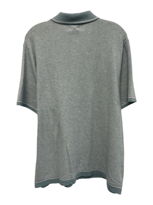 Marine Layer NWT Size L Green Cotton Blend Knit Polo Men's Short Sleeve Green / L