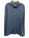 Ministry of Supply Size XL Blue Synthetic Solid Button Up Long Sleeve Shirt Blue / XL