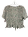 Show Me Your Mumu Size S/M Pink, Green, White Polyester Short Sleeve Skirt Set Pink, Green, White / S/M