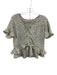 Show Me Your Mumu Size S/M Pink, Green, White Polyester Short Sleeve Skirt Set Pink, Green, White / S/M