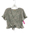 Show Me Your Mumu Size S/M Pink, Green, White Polyester Short Sleeve Skirt Set Pink, Green, White / S/M