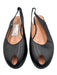 Robert Clergerie Shoe Size 37 Black Leather Slingbacks Platform Sandals Black / 37