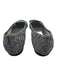 Dolce & Gabbana Shoe Size 37 Grey Blue Textile Lace Slip On Flats Shoes Grey Blue / 37