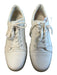 Christian Louboutin Shoe Size 39.5 White Leather Sneaker Logo neon detail Shoes White / 39.5