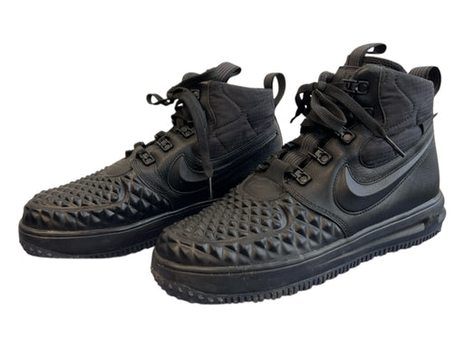 Nike Shoe Size 6Y Black No Fabric Tag Lace Up embellished toe Sneaker Shoes Black / 6Y