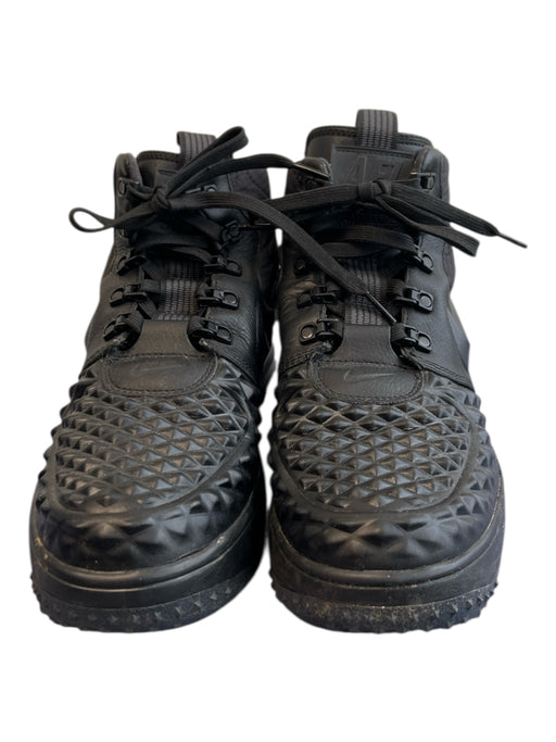 Nike Shoe Size 6Y Black No Fabric Tag Lace Up embellished toe Sneaker Shoes Black / 6Y