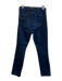 AG Size 27 Dark Blue Cotton & Elastane High Rise 5 Pocket Slim Straight Jeans Dark Blue / 27